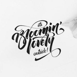 Jazz Up Your Journal: Hand Lettering - Bloomin' Lovely