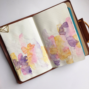 Jazz Up Your Journal: Watercolour Background