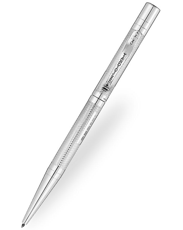 Yard-O-Led Viceroy Barley Sterling Silver Ballpoint Pen