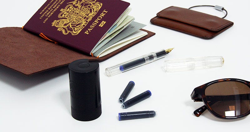 Budget Travel Essentials: Kaweco Twist & Out Ink Cartridge Dispenser