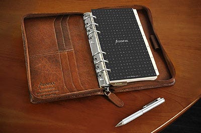 filofax lockwood personal organiser