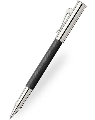 Graf von Faber-Castell Guilloche Black Rollerball Pen