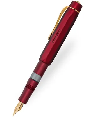 Kaweco AL Sport Piston Filler Bordeaux Fountain Pen