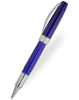 Visconti Michelangelo Translucent Blue Rollerball Pen