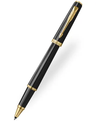 Parker Meridian Black Gold Trim Rollerball Pen
