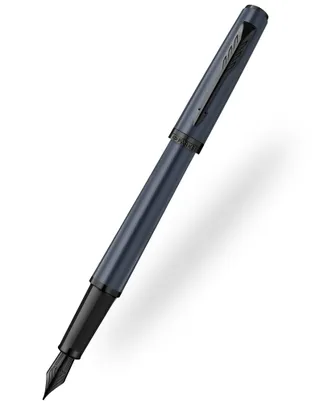 Parker Meridian Blue Black Trim Fountain Pen