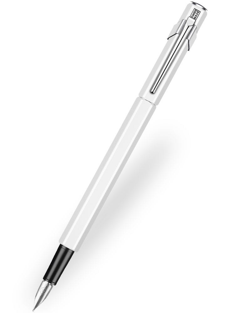 Caran d'Ache 849 White Fountain Pen