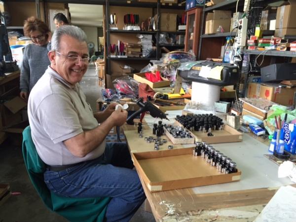 We Visit our Italian Calligraphy Factory