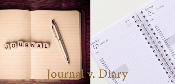 Journal v Diary