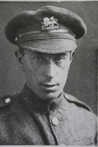 Isaac Rosenberg in uniform