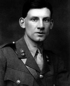 Siegfried Sassoon in uniform