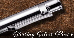 Sterling Silver pens