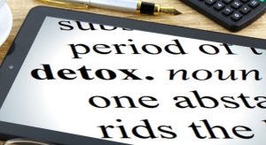 Digital Detox: Tablet Image with Detox Meaning