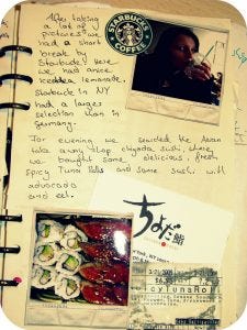 Jazz Up Your Journal: Travel Journal