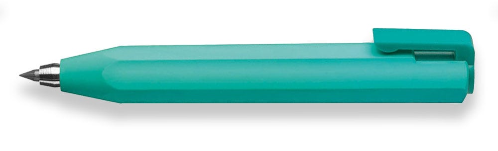 Pens for New Writers: Worther Shorty Soft Grip Pencil - Mint Green