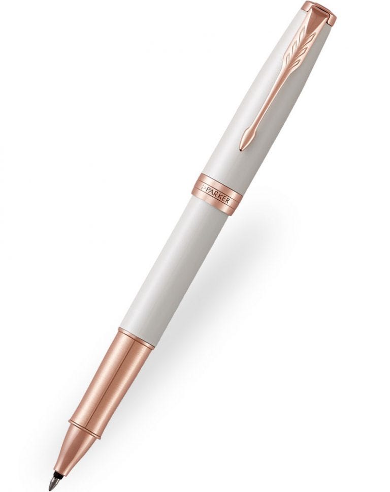 AW17 - parker-sonnet-pearl-pink-gold-trim-rollerball-pen