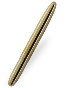 Product Care Guide: Fisher Space Raw Brass Bullet Pen