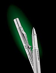 Handcrafted: Yard-O-Led - pens with hallmarking