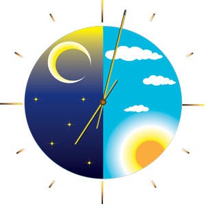 Time of Day Clockface