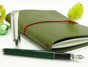 Easter Colour Egg-stravaganza: Green - Otto Hutt Design 01 Fountain Pen