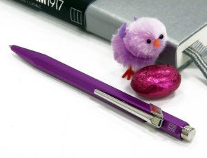 Easter Colour Egg-stravaganza: Metallics - Leuchtturm1917 Medium Notebook & Caran d'Ache 849 Ballpoint Pen