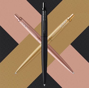 Parker Jotter XL Monochrome Pink Gold Ballpoint Pen