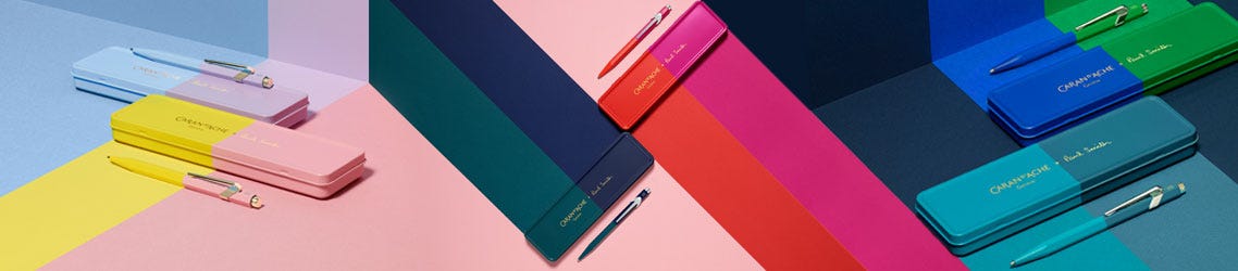 Caran d'Ache x Paul Smith v4 - 6 colourways