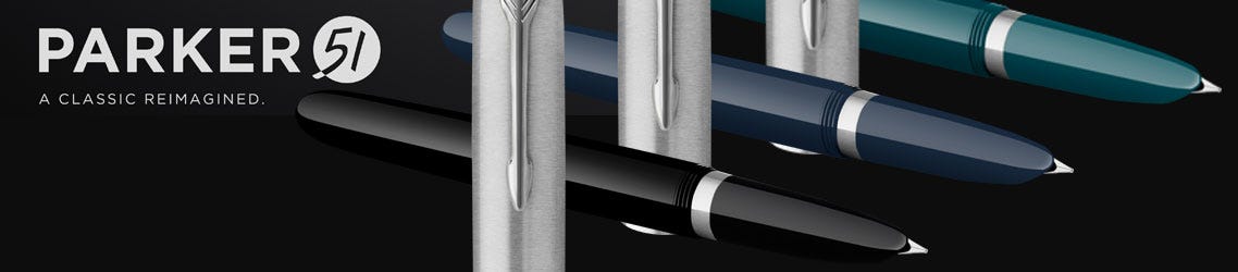 Parker 51 - A Classic Reimagined - 3 of the new Parker 51 fountain pen colourways